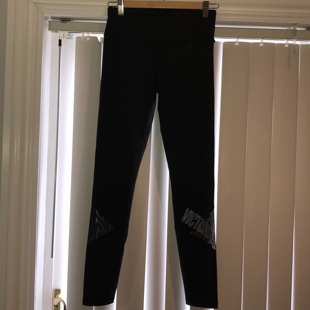 Victoria Secret Mesh Detailing Workout Leggings